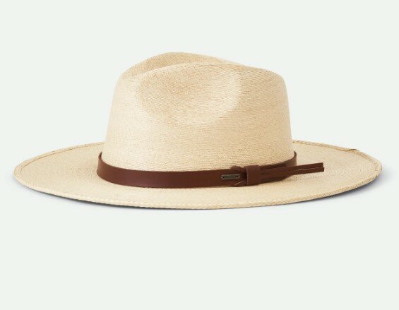 brixton field proper fedora straw natural