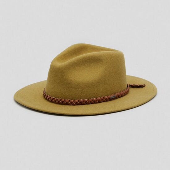 brixton messer western fedora wool medal bronze