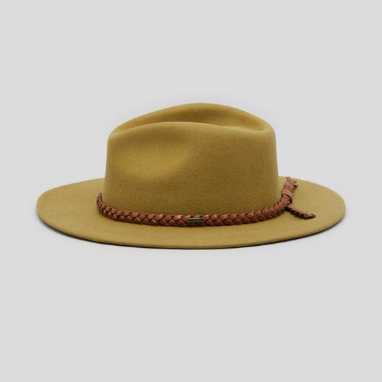 brixton messer western fedora wool medal bronze