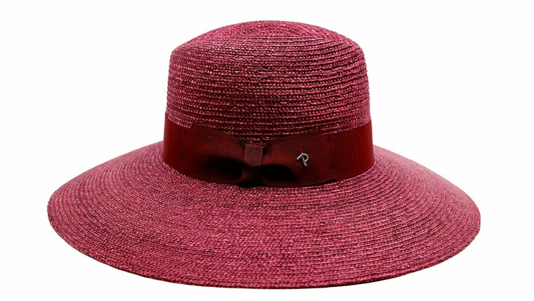 panizza fedora brede rand stro bordeaux