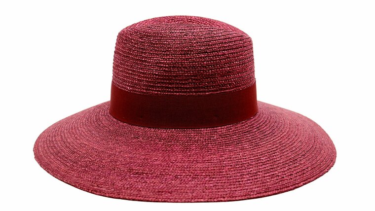 panizza fedora brede rand stro bordeaux