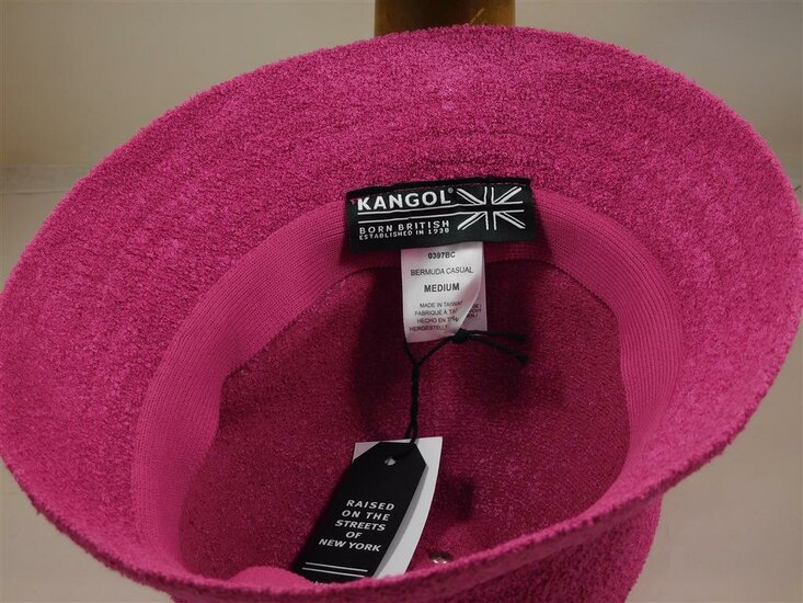 kangol bucket hat casual bermuda garnet