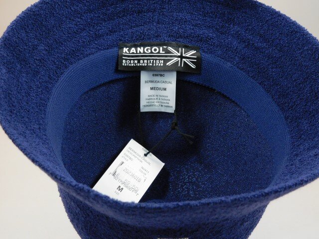 kangol bucket hat casual bermuda navy