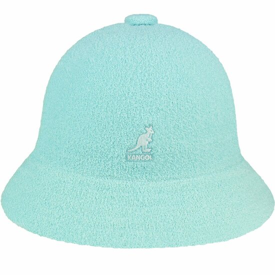 kangol bucket hat casual bermuda blue tint