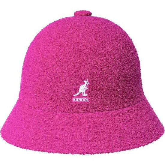 kangol bucket hat casual bermuda electric pink