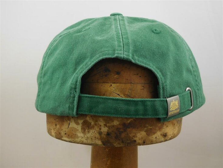 stetson rector cotton baseball cap bottle green