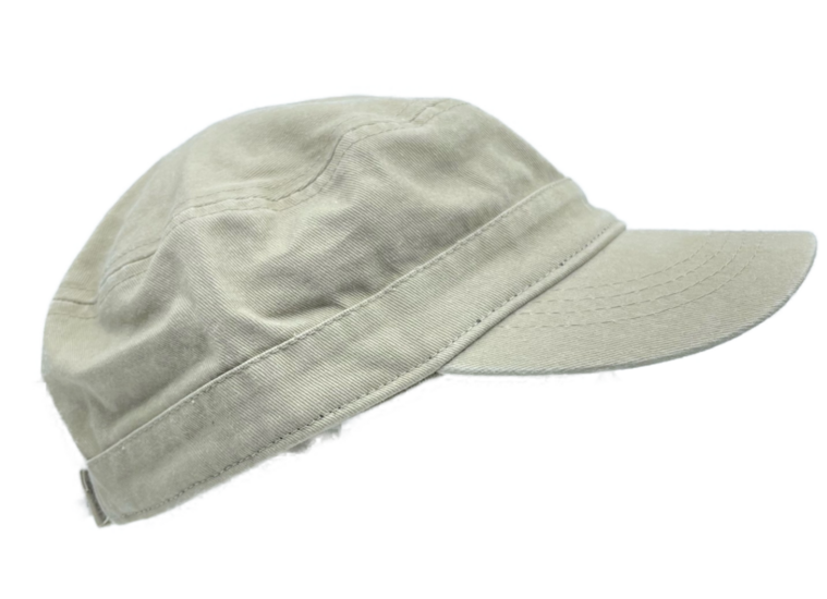 fiebig gi army cap gewassen katoen beige