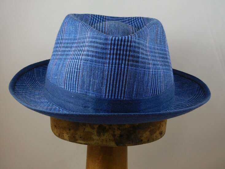 Mida Crossover Lino Fedora Jeansblauw 