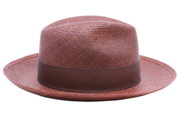 borsalino fedora classico quito panama marrone