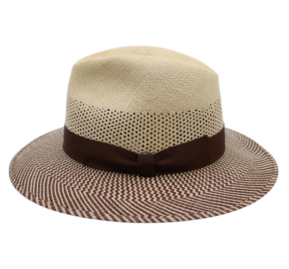 jos van dijck by tesi panama fedora brisa ventilato marrone naturel