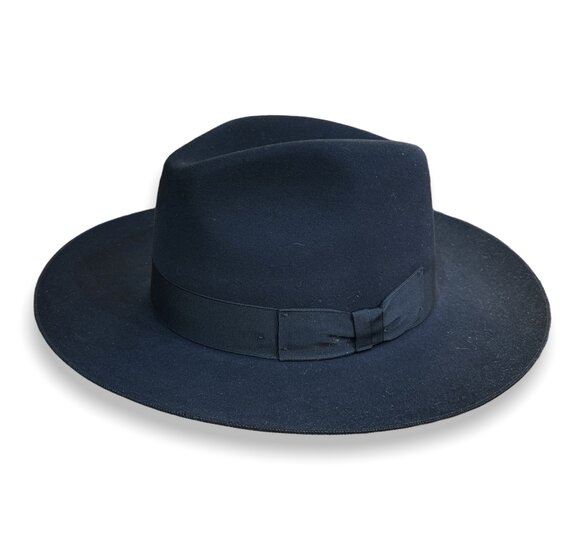 signes fedora pico beaverfelt marine