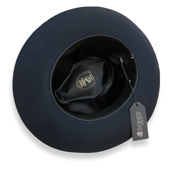 signes fedora pico beaverfelt marine