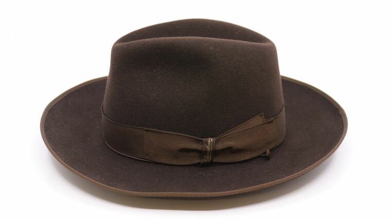 Borsalino Fedora Qualita Superiore Binded Brim Chocolate