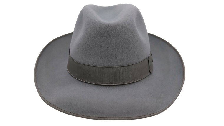 borsalino fedora qs haarvilt binded brim pearl