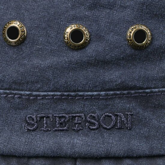 stetson bucket hat delave organic cotton navy