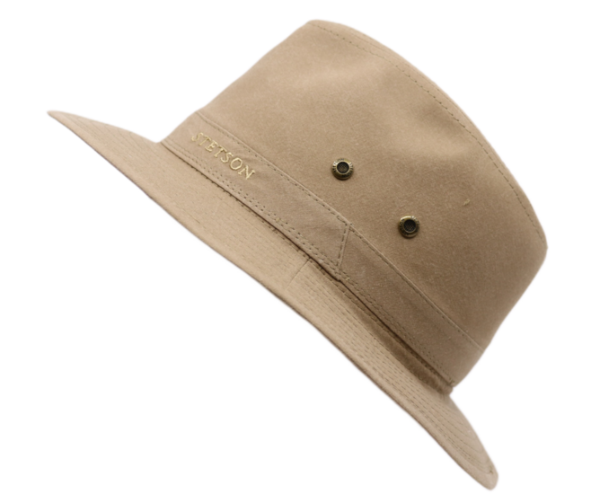 stetson traveller delave organic cotton beige