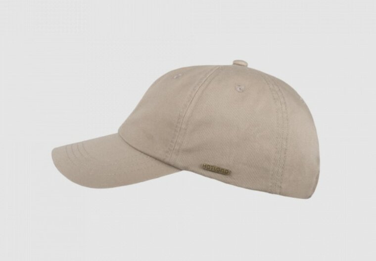 hatland xess baseball cap katoen beige