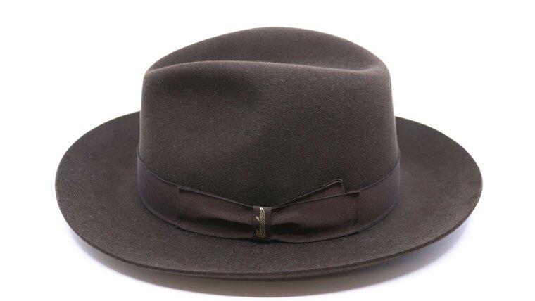 borsalino country fedora marrone