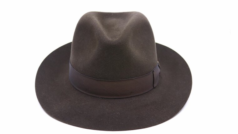 borsalino country fedora marrone