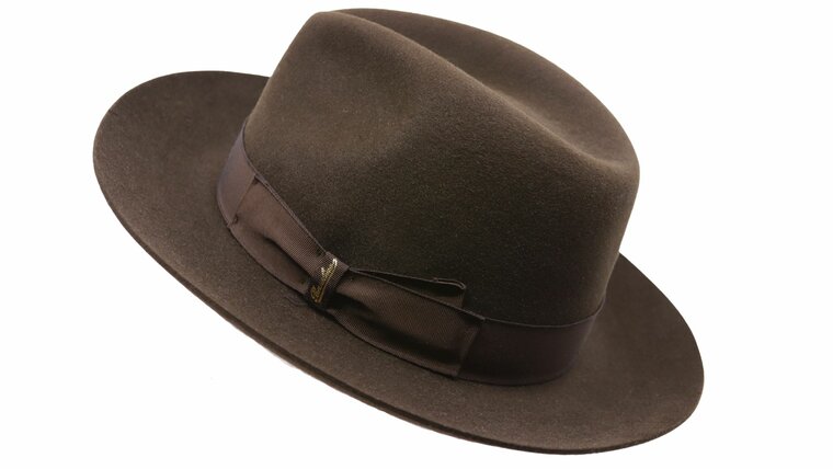 borsalino country fedora marrone