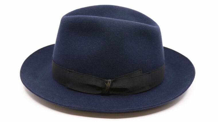 borsalino alessandria fedora klassiek marine