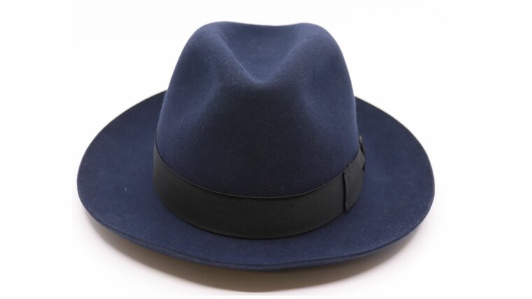 borsalino alessandria fedora klassiek marine