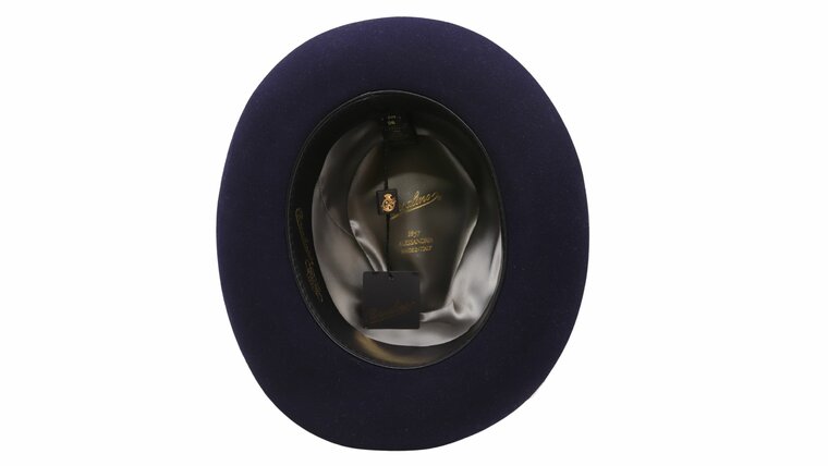 borsalino alessandria fedora klassiek medium brim navy