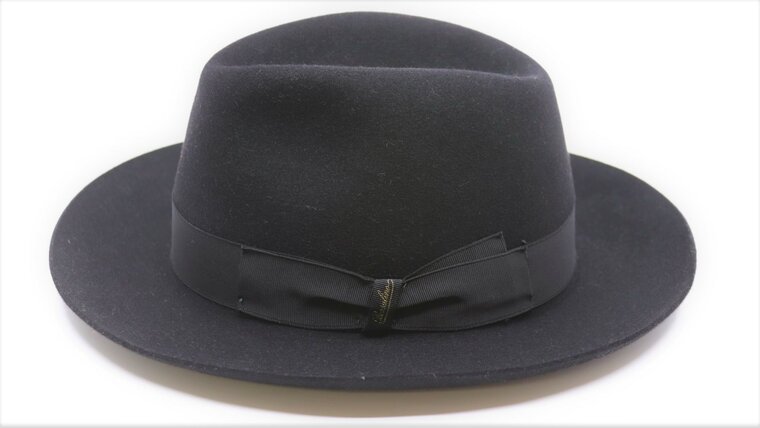 borsalino alessandria fedora klassiek zwart