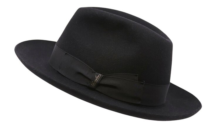 borsalino alessandria fedora klassiek zwart