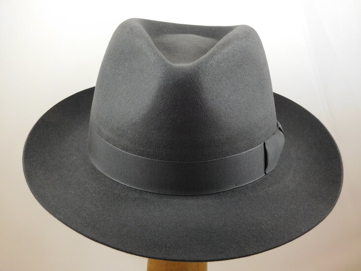 stetson fedora penn haarvilt grijs 