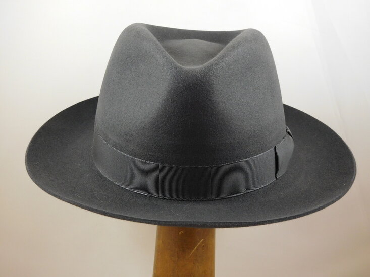 stetson fedora penn haarvilt grijs 