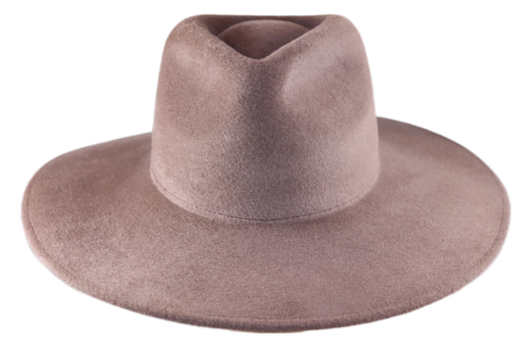 weba hats fedora 9100 velourvilt mauve