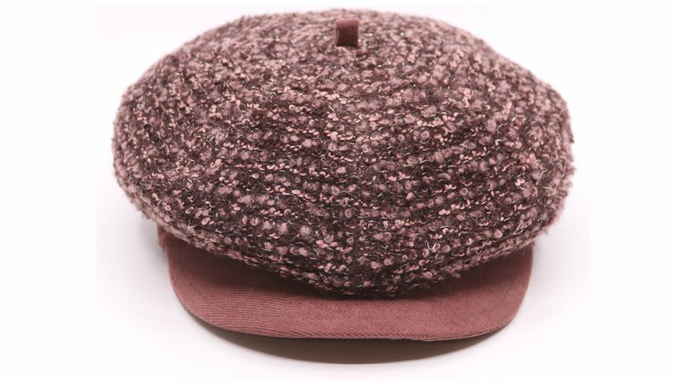 panizza ballonpet margrethe boucle wolmix oud roze