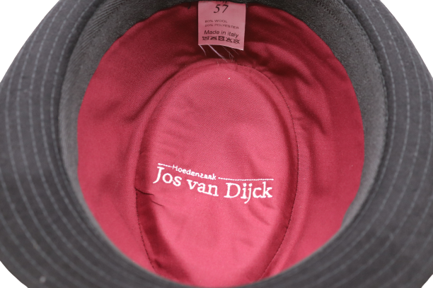 jos van dijck trilby wolmix zwart