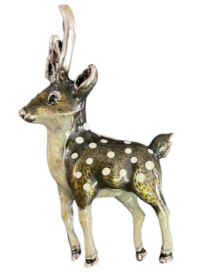 hoedenbroche dama deer