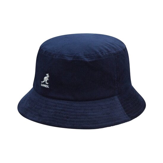 kangol bucket hat corduroy navy