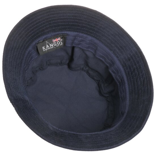 kangol bucket hat corduroy navy