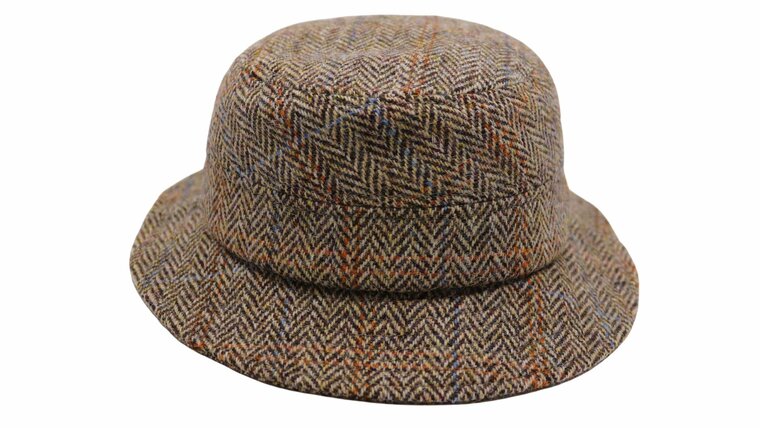 bronte bucket hat robin tweed brown