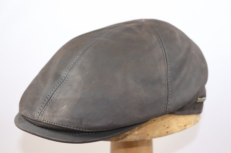 hatland ivy sixpanel maiko leather brown