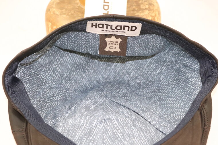 hatland ivy sixpanel maiko leather brown