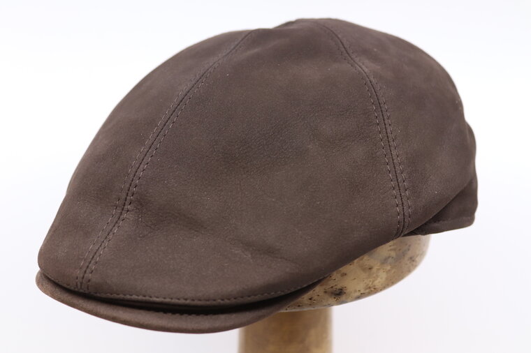 hatland ivy sixpanel maiko leather brown