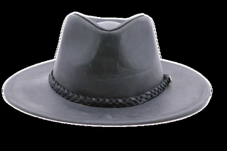 stetson outdoor hat buffalo leather black