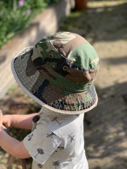 Hatland KIDS bucket Oliver CAMOUFLAGE