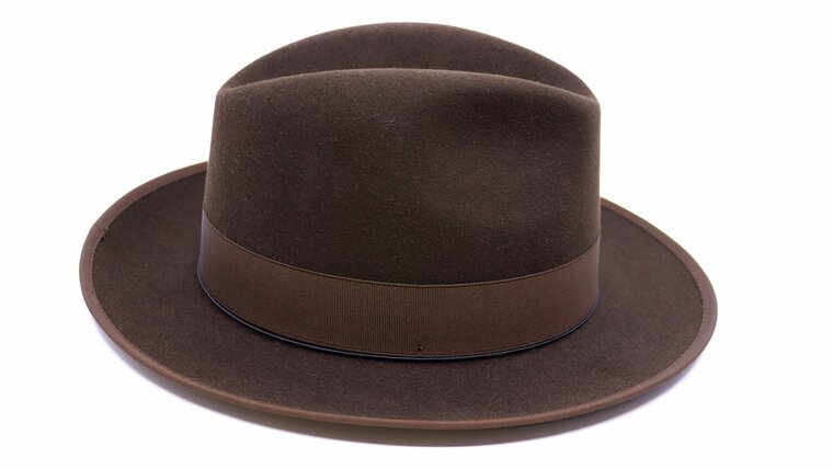 panizza fedora napoli 30x haarvilt bruin