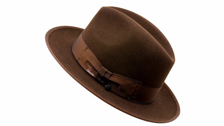 panizza fedora napoli 30x haarvilt bruin