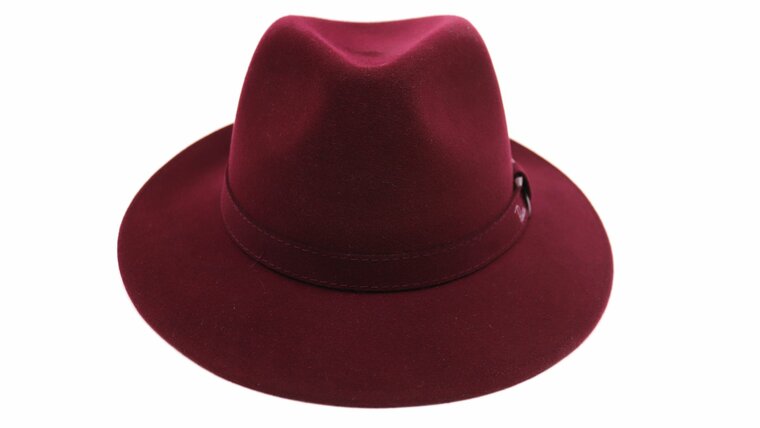 panizza fedora aquila 30x haarvilt bordeaux