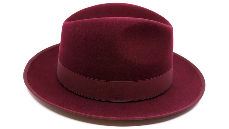 panizza fedora napoli 30x haarvilt bordeaux 