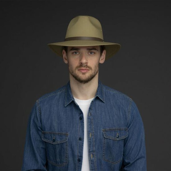 bailey fedora dalton canvas navy