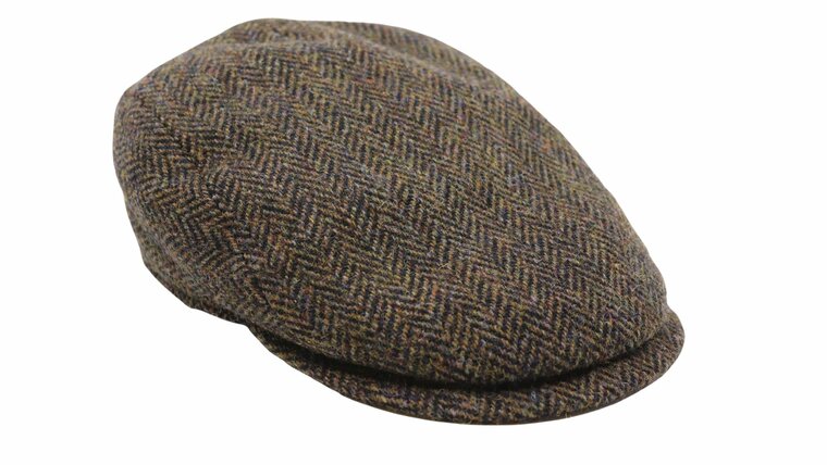 city sport ivy pet 92 harris tweed visgraat mustard brown