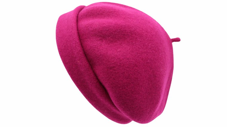 kopka roll up baret wolvilt magenta